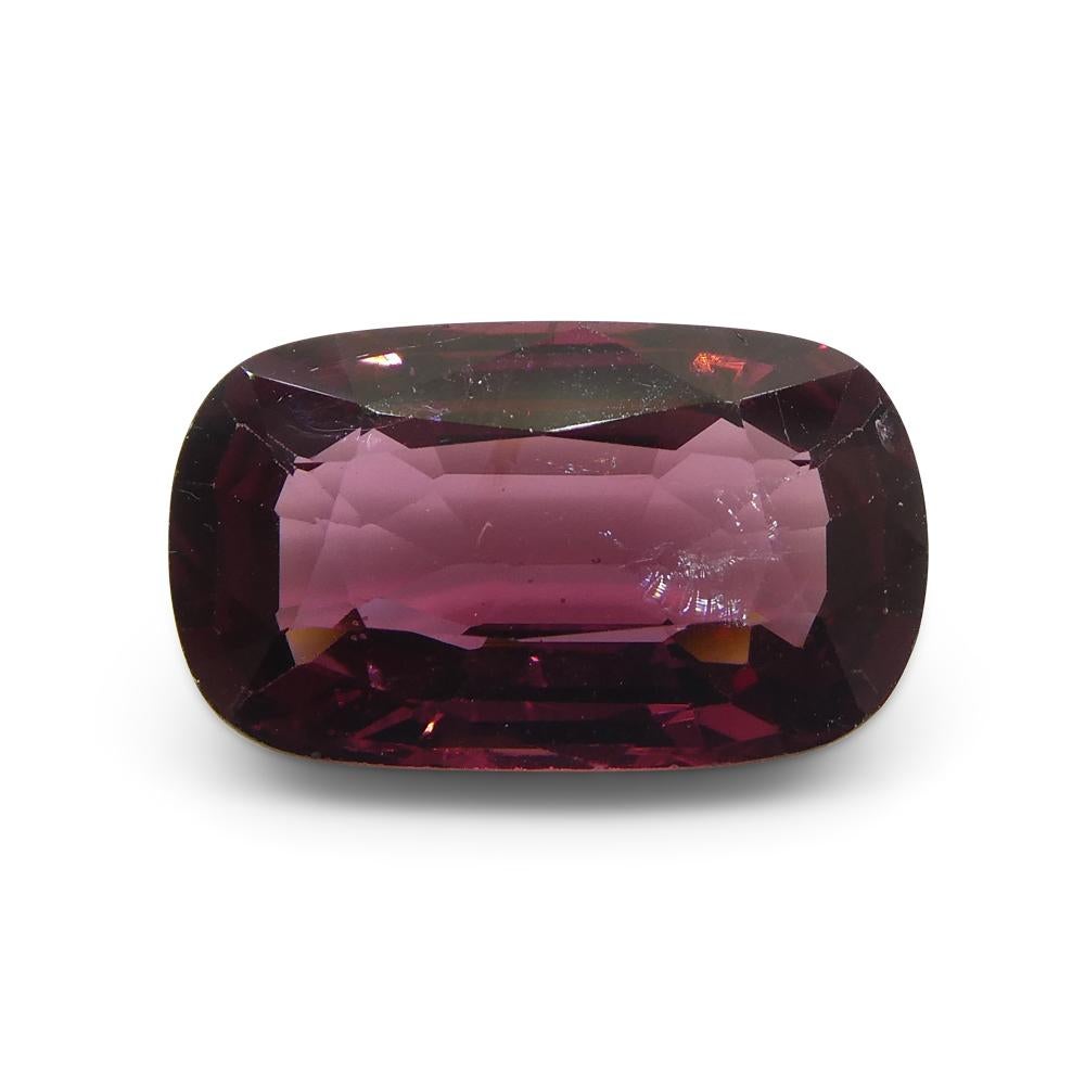 5.62ct Rectangular Cushion Red Spinel from Burma For Sale 1