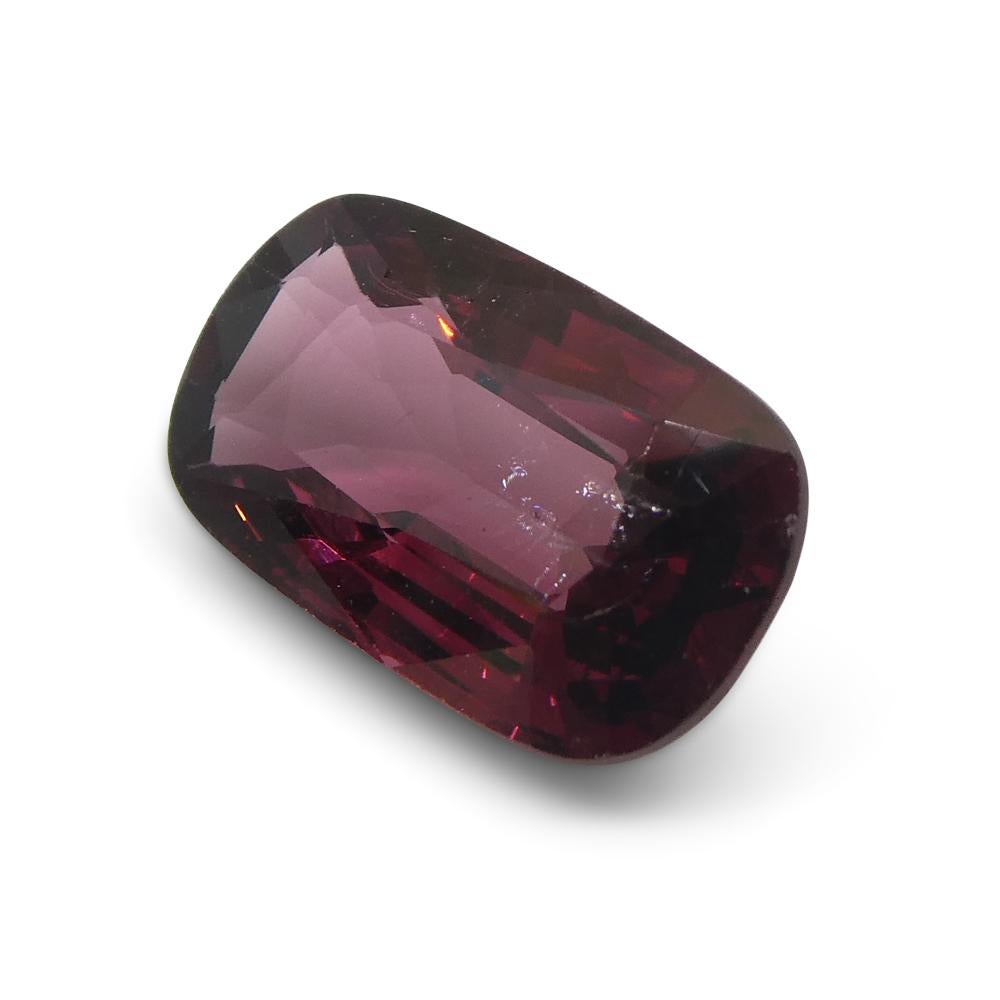 5.62ct Rectangular Cushion Red Spinel from Burma For Sale 3