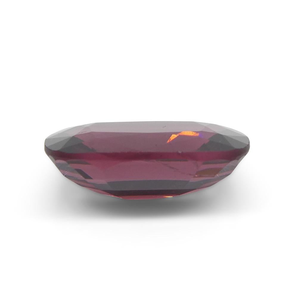 5.62ct Rectangular Cushion Red Spinel from Burma For Sale 4