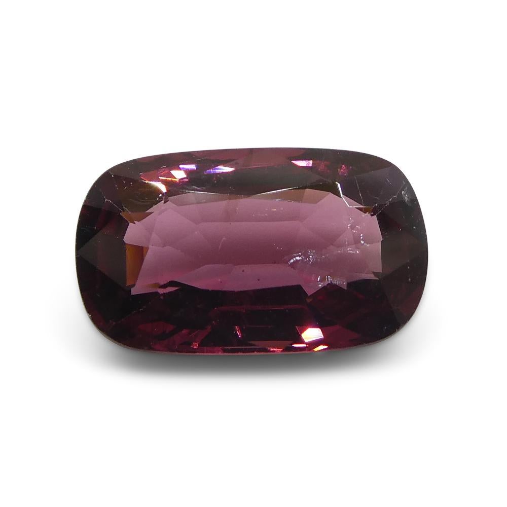 5.62ct Rectangular Cushion Red Spinel from Burma For Sale 5