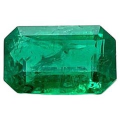 5.64 Carat Emerald cut Emerald 