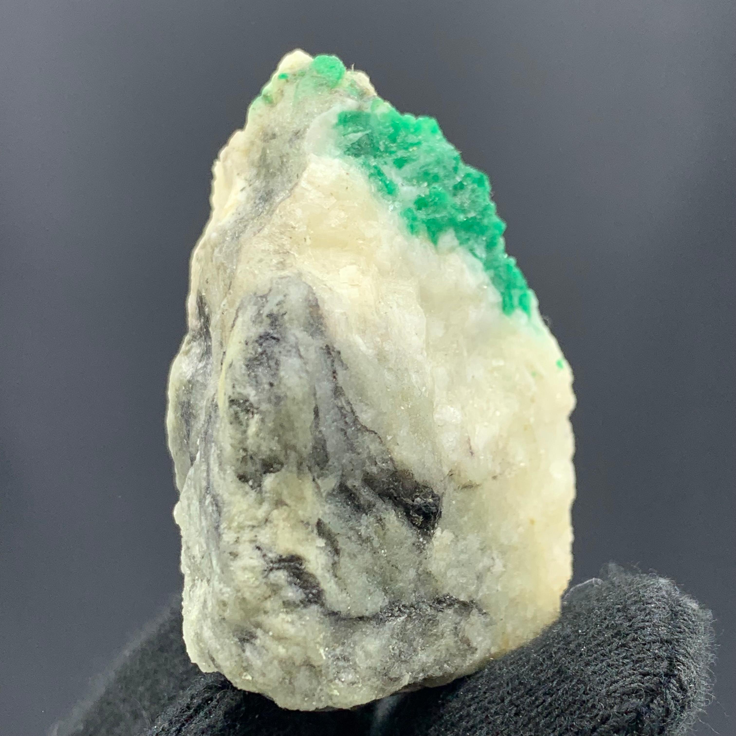 18th Century and Earlier 56.48 Gram Lovely Emerald Specimen From Swat Valley, Pakistan  For Sale