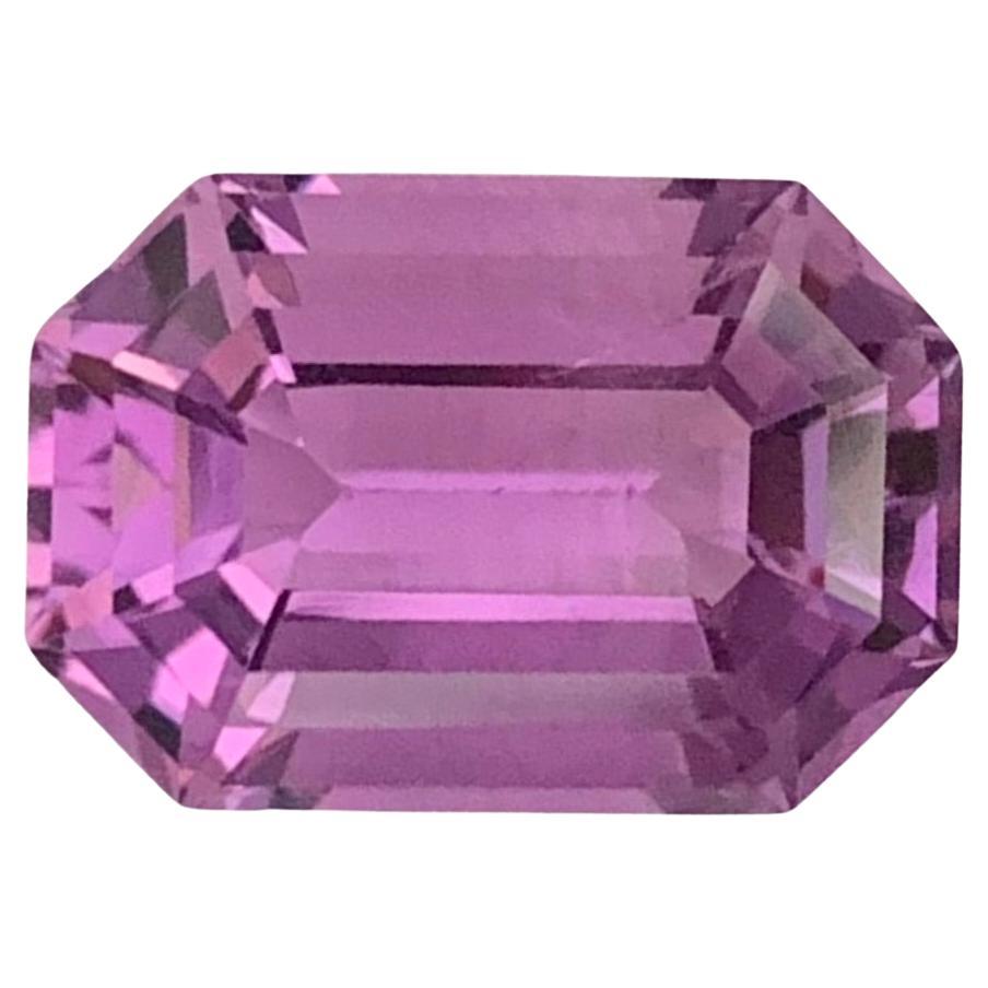 5.65 quilates de amatista natural suelta en forma octogonal en venta