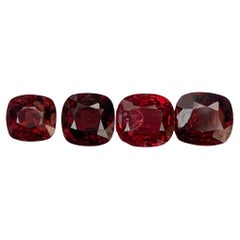 5,65 Carati Nature Sciolti Spinello Rosso Birmano Lotto Per La Creazione Di Gioielli