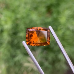 5.65 Carats Natural Loose Citrine CAN Shape Ring Gem