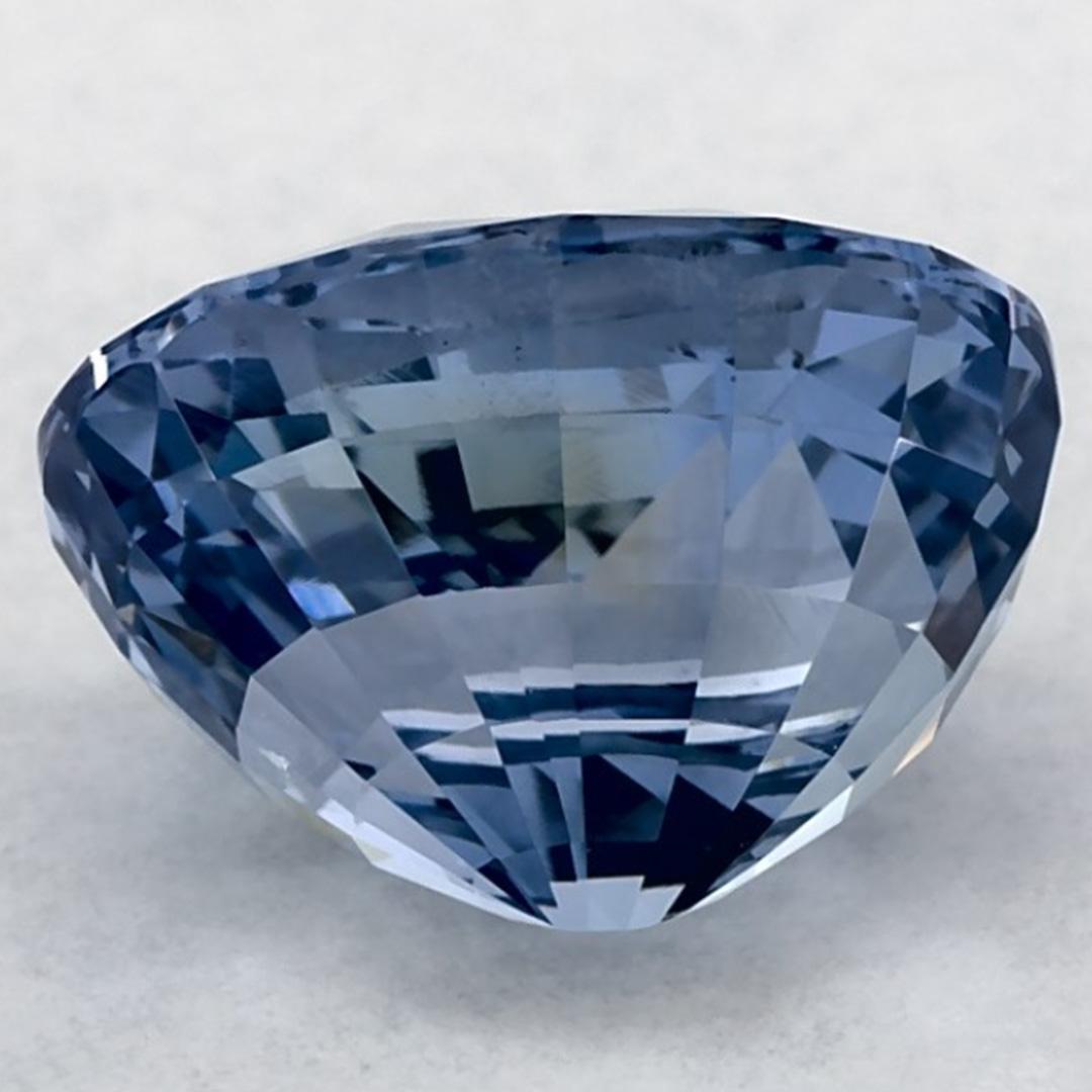 5.65 Karat Blauer Saphir Oval Loser Edelstein im Zustand „Neu“ im Angebot in Fort Lee, NJ