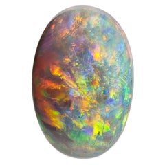 5.65ct Australian Cabochon Black Opal