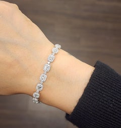 5.67 ct Diamond Bracelet Tennis Bracelet