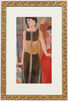 Bloomsbury School Mid 20th Century Pastel - Greek Beauty