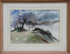 Nissequogue (Hecate's Garden), impressionistisches Aquarell von Eve Nethercott