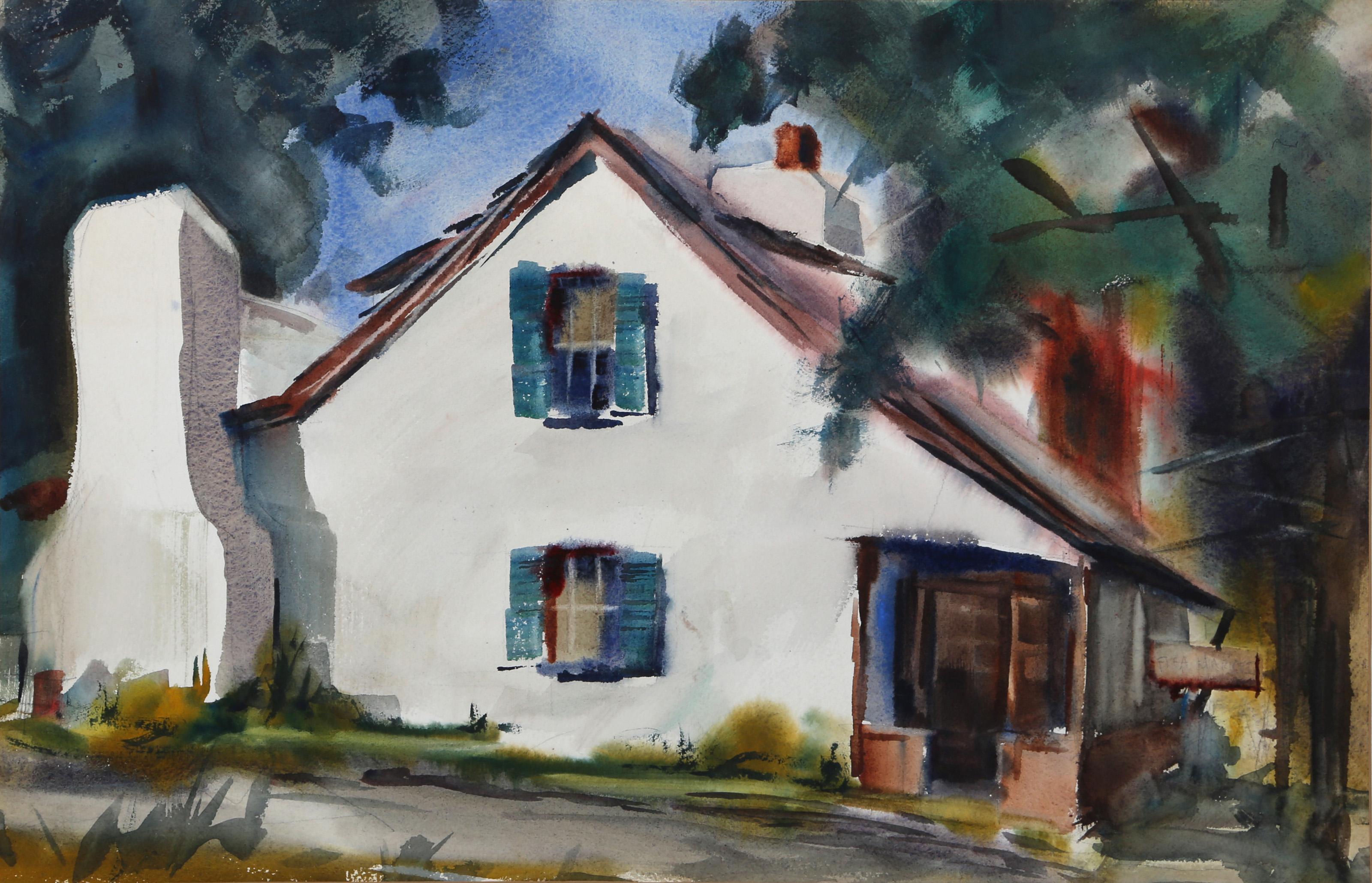 Aquarelle impressionniste d'Eve Nethercott