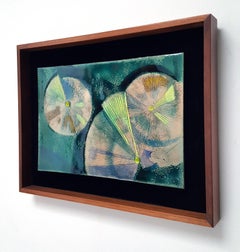 Irwin Whitaker Enamel Abstract, 1960s