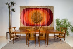 Monumental 'Sunburst' Textile Installation by Fiber Artist Jane Knight, 1970s