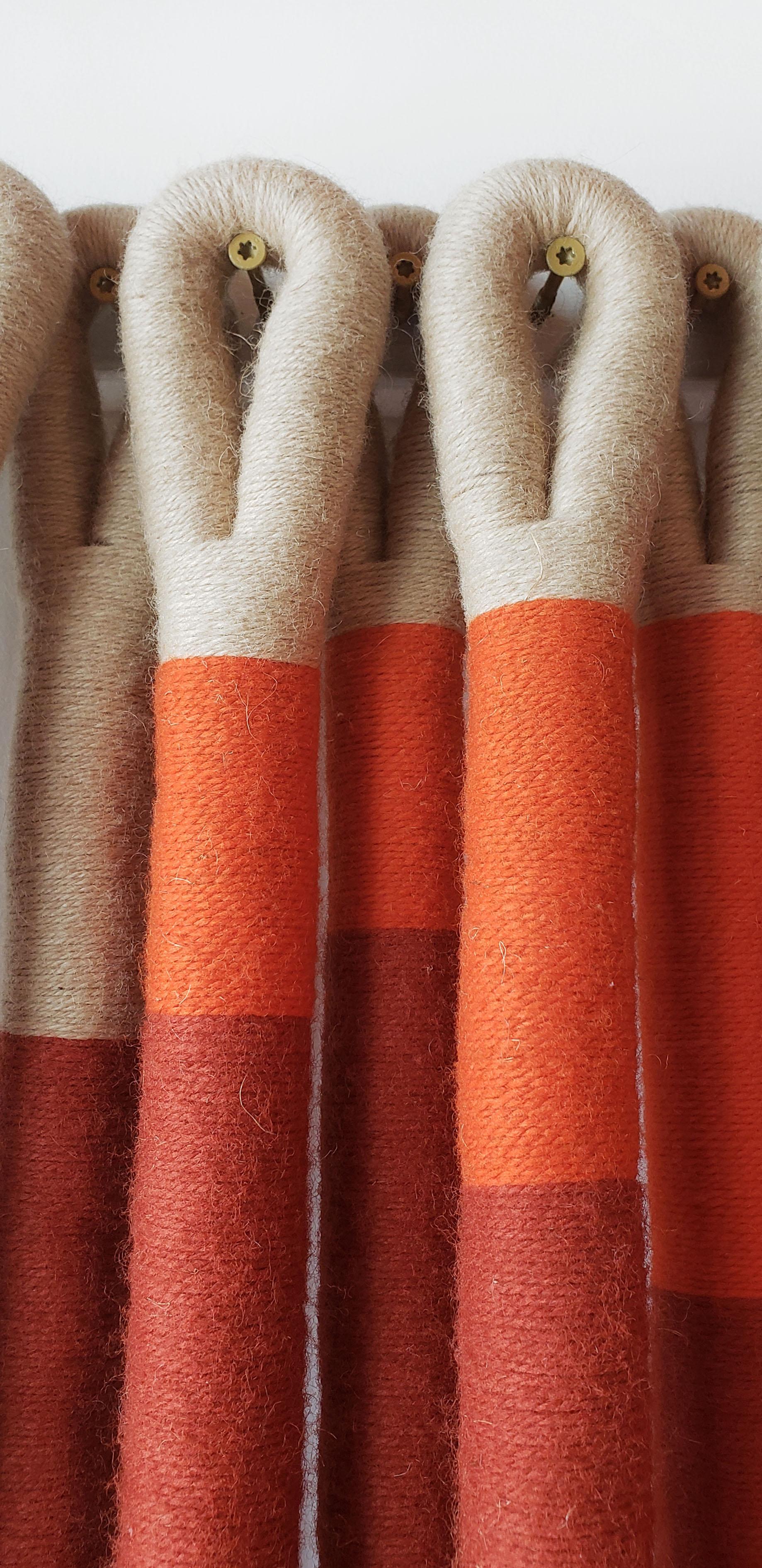 Opera d'arte tessile 'Oblique Ombre' della fiber artist Jane Knight, anni '70 in vendita 4