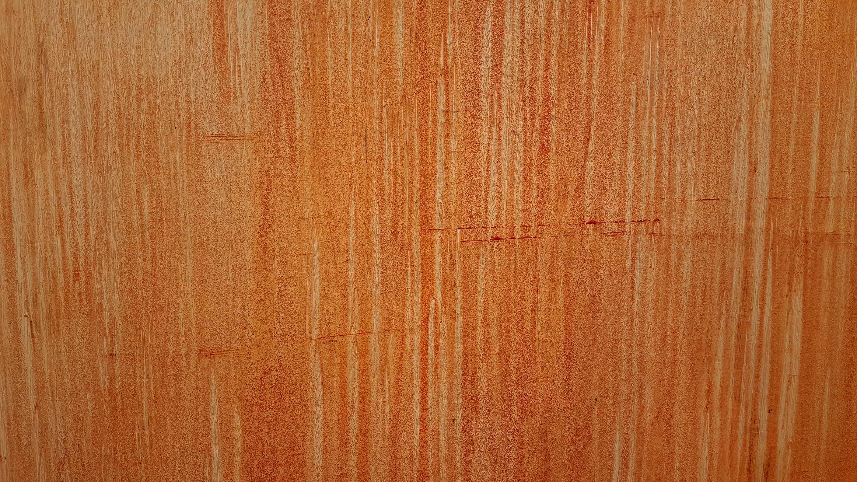Peinture à l'huile de grande dimension sur coffret de bouleau 