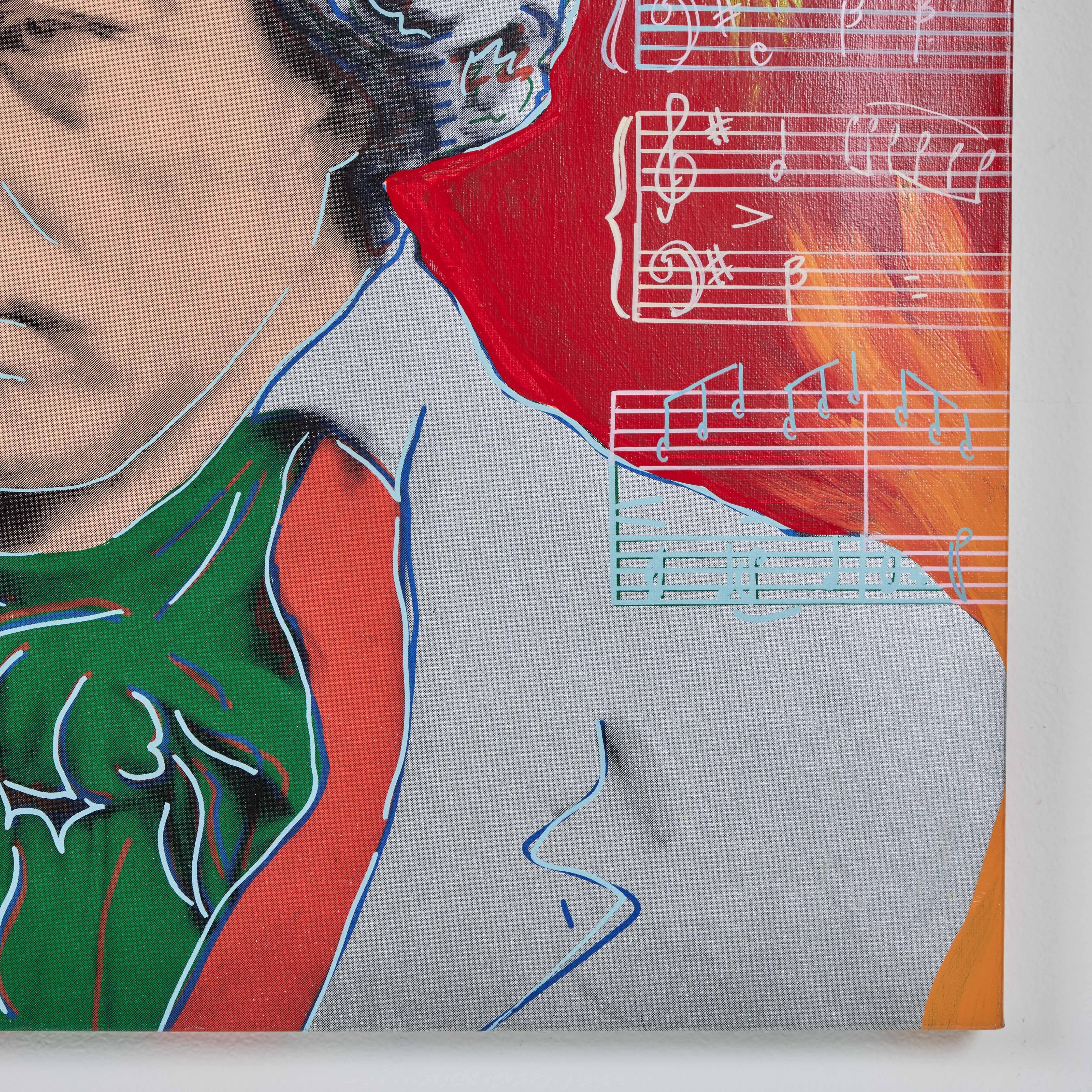 Beethoven (Homage to Genius Series) 1995, Steve Kaufman For Sale 5
