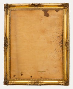 Late 19th Century Gilt Picture Frame with Glazing