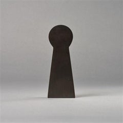 No Title (Keyhole) in Brass by Robert Therrien, 2003
