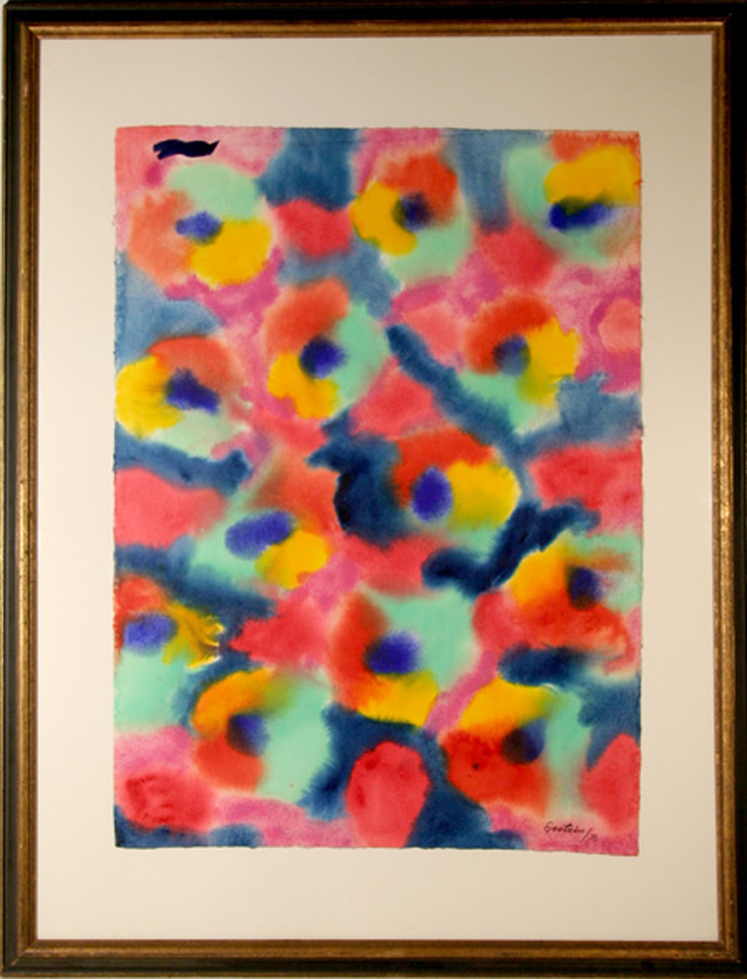 Untitled - Abstract 5, Abstract Expressionist Watercolor by Max Epstein
