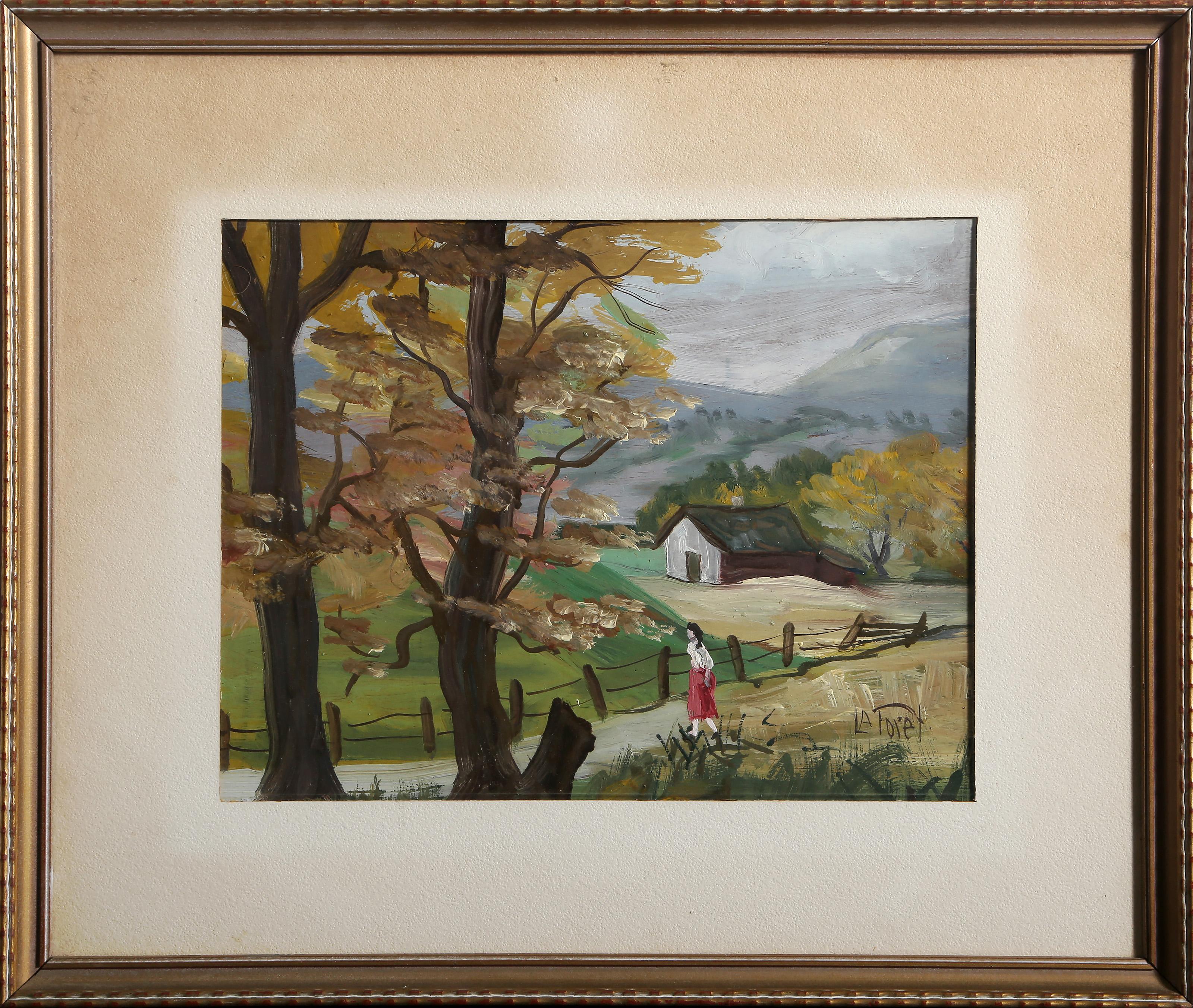 Small Landscape Drawings and Watercolors