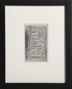 Ink Abstract Drawings and Watercolors