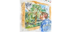 How to Paint Trees (study #2), Watercolor Painting by Ken Craft, 2025