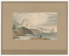 Thomas Remnant Charleton (1756-1849) - Aquarell, St Mawes Castle