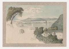 Thomas Remnant Charleton (1756-1849) - Aquarell, Whitehaven, Cumbria