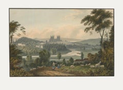 Thomas Remnant Charleton (1756-1849) - Aquarell, Exeter Von Exwick Hill