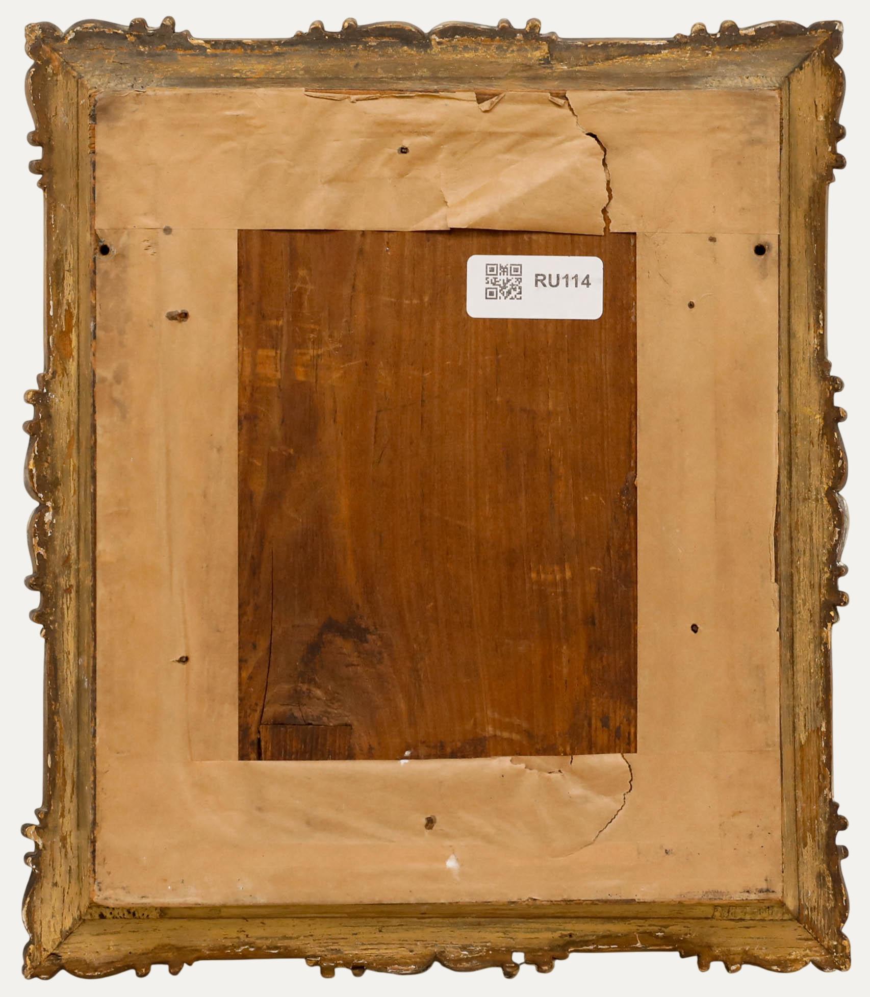 1844 Aquarell - Porträt einer Dame (Braun), Portrait, von Unknown