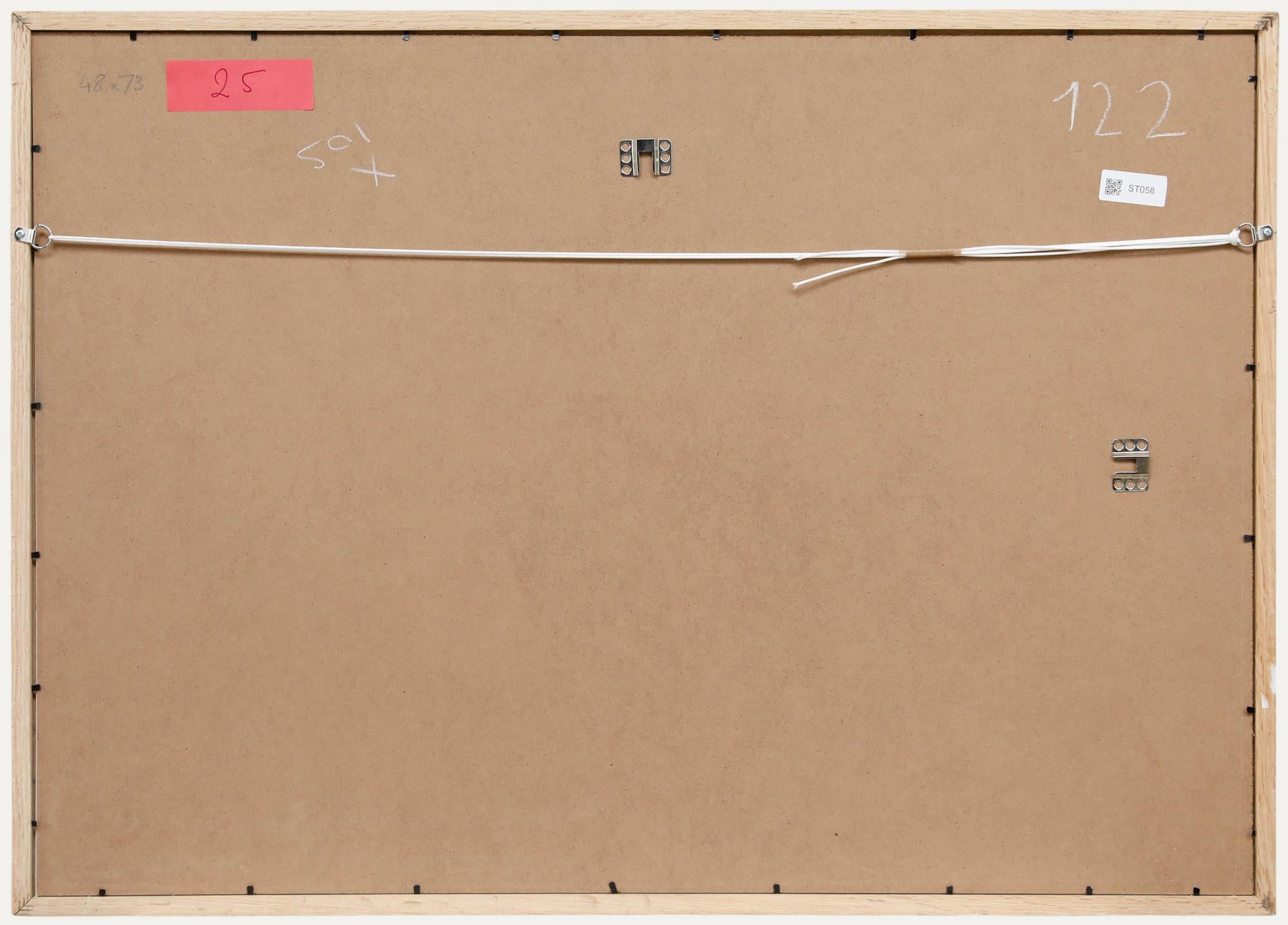 Christian Julia (1921-1991) - Gouache de mediados del siglo XX, Desnudos en el estudio - Nude Beige de Unknown