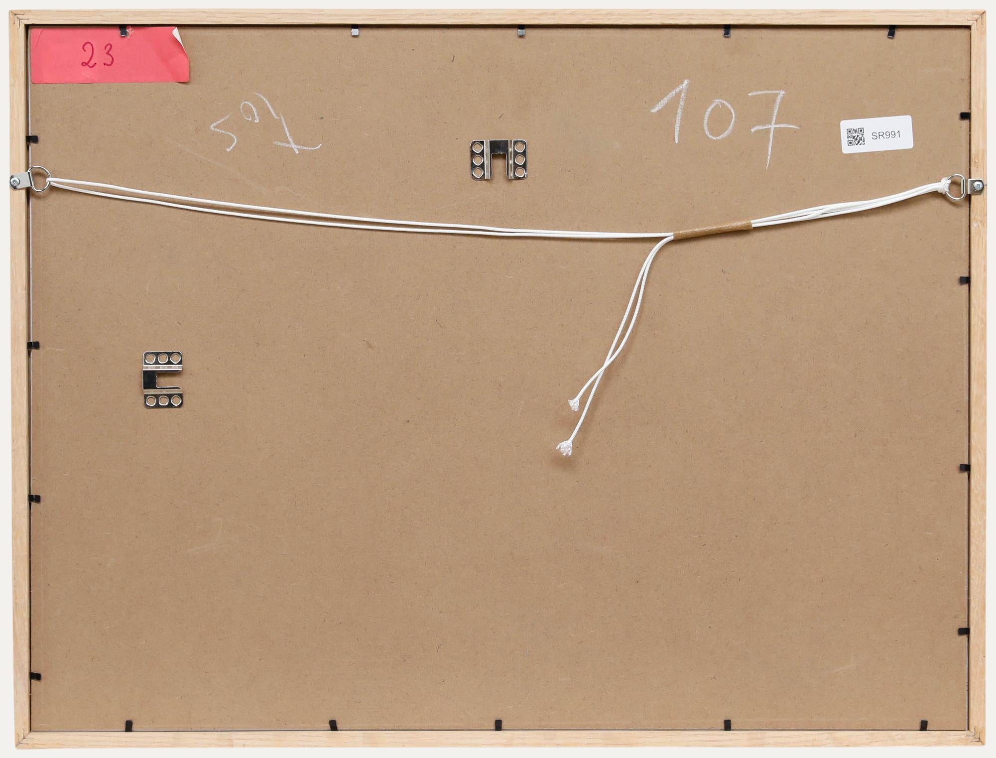 Christian Julia (1921-1991) - Gouache della metà del XX secolo, natura morta eclettica - Still-Life Marrone di Unknown