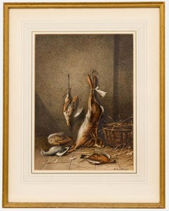 William Cruikshank (1848-1922) - Watercolour, Still Life with Game