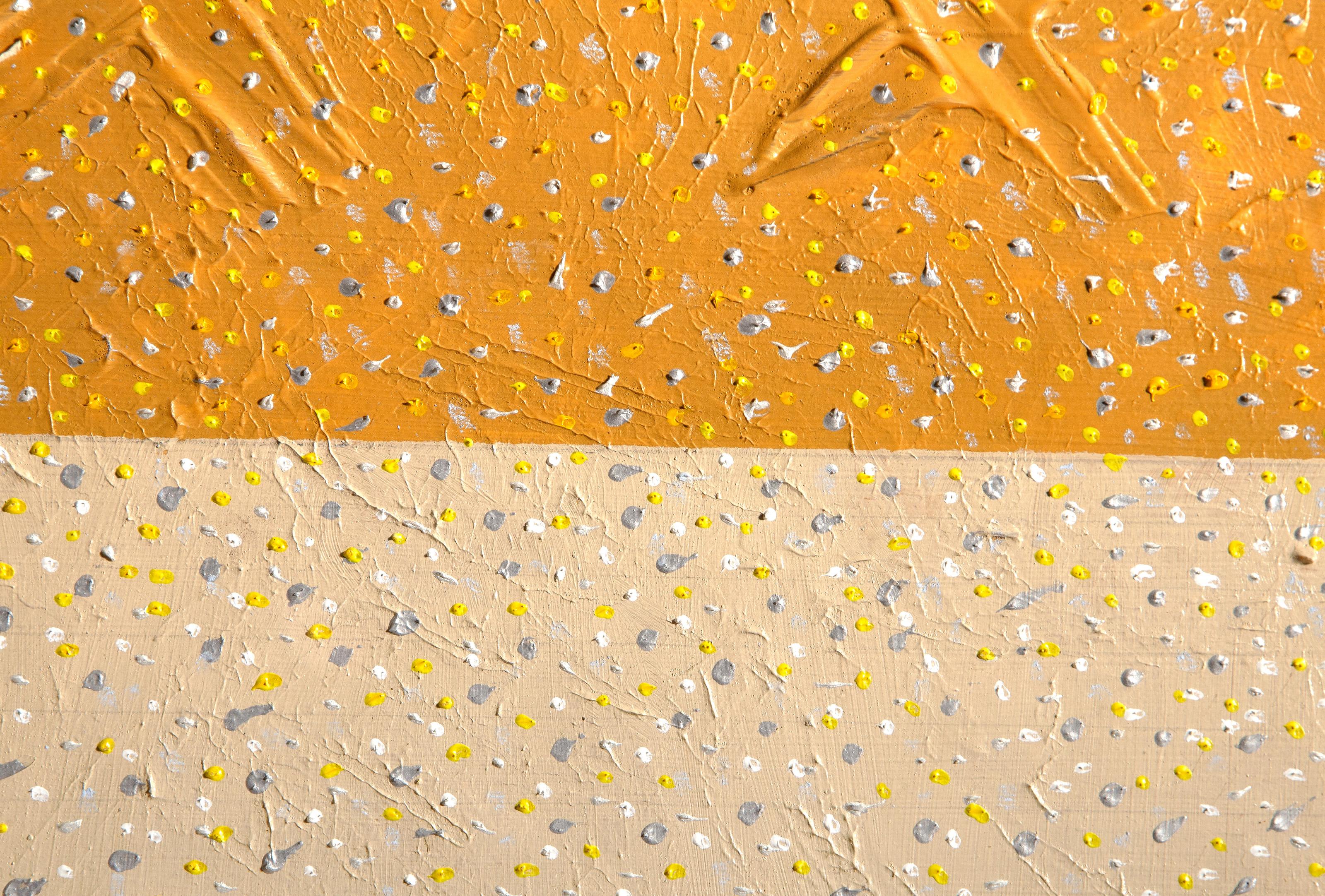 Abstract Composition, Minimalist Acrylic on Paper by Seena Donneson For Sale 3