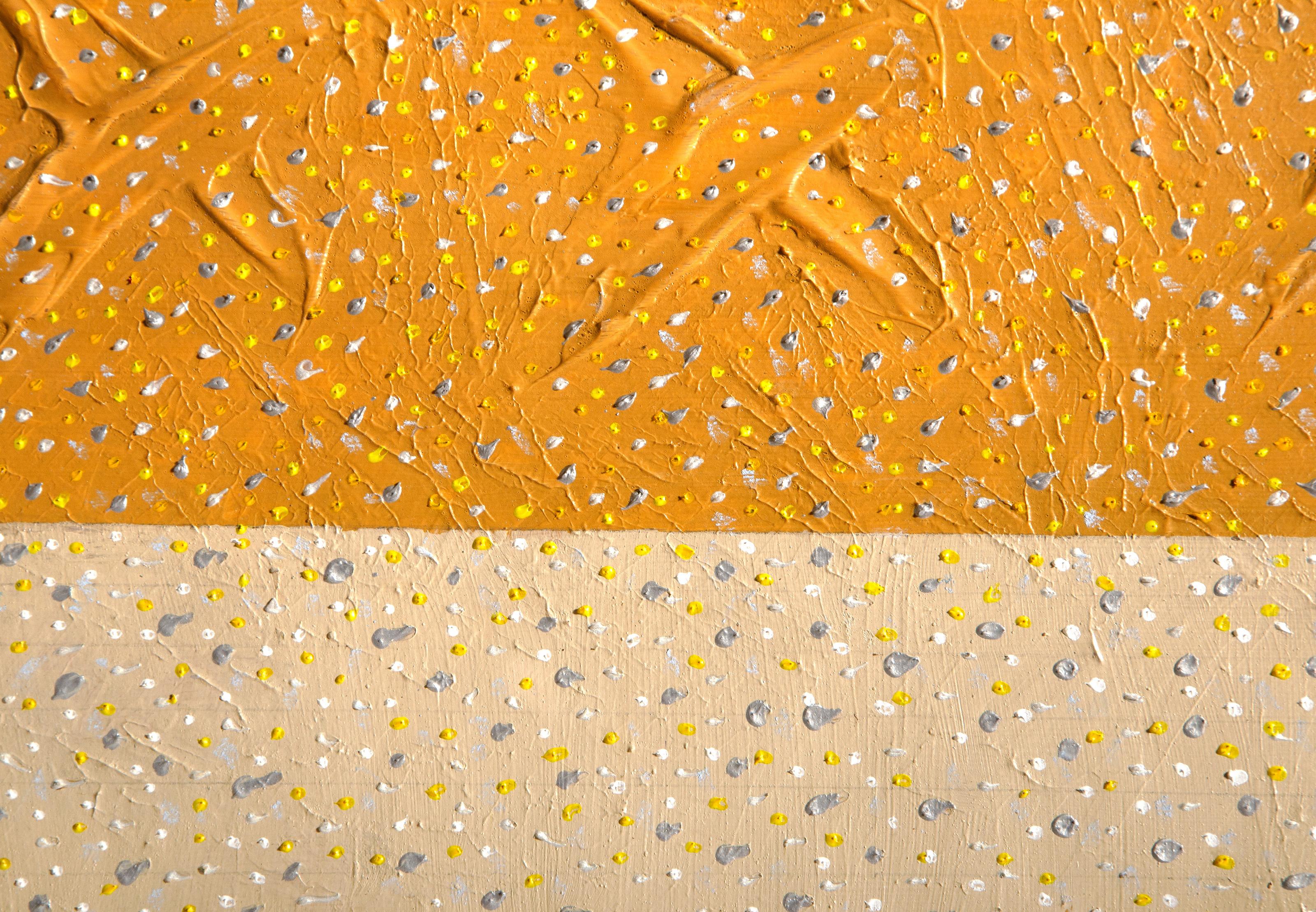 Abstract Composition, Minimalist Acrylic on Paper by Seena Donneson For Sale 2