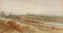 Sophy S. Warren - Framed Late 19th Century Watercolour, View of Windsor Castle