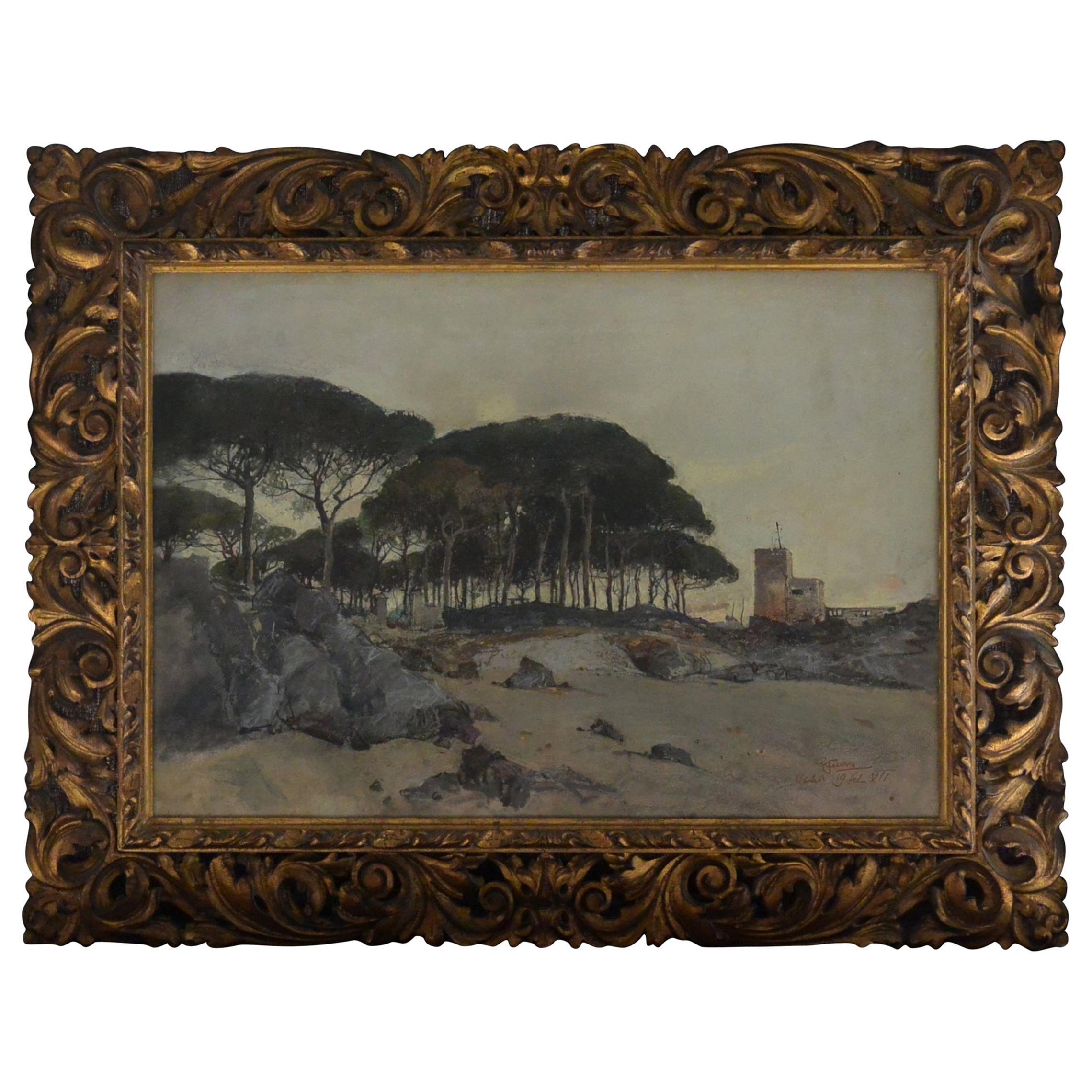 Giuseppe Casciaro, Ischia, 1929 im Angebot 3