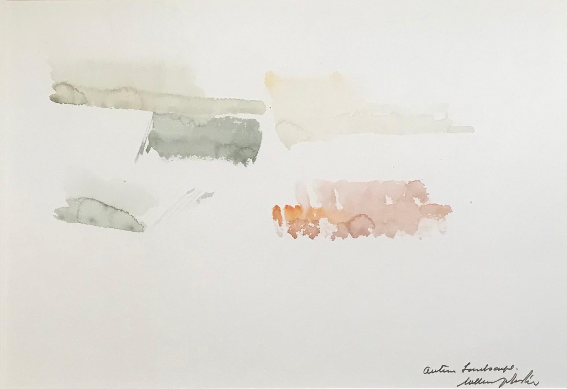 William Johnstone, Paesaggio d'autunno, 1970 in vendita 2