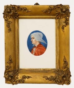 Davey - Late 19th Century Watercolour, Breton Woman