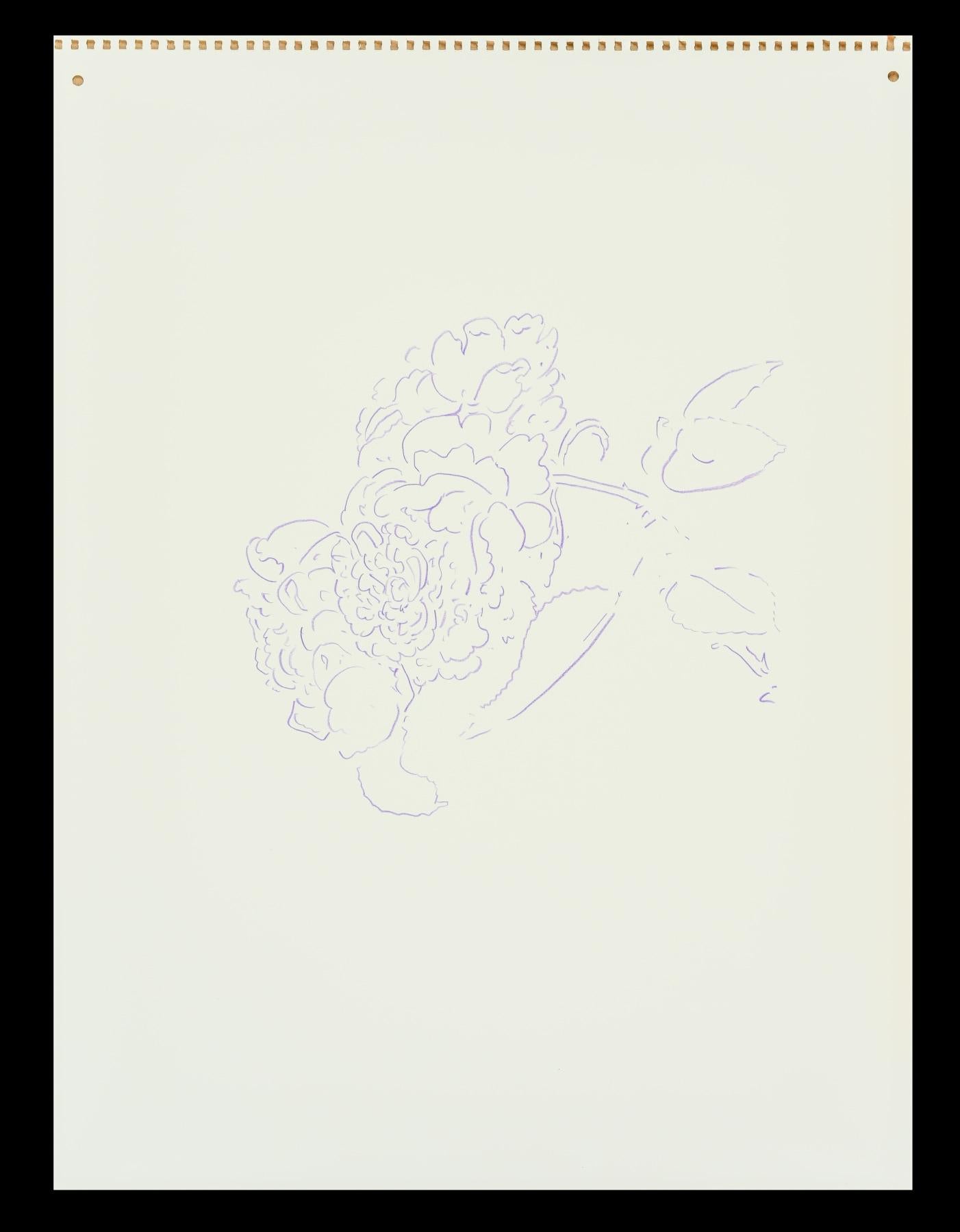 Roses, Violet, Line Drawing by Jeffry Mitchell, 2010

Additional information:
Dimensions: 20 x 16 in

About artist: Jeffry Mitchell’s primary medium is ceramic and he is well versed in its traditions around the globe (references to Early American