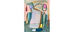 Study 4, Acrylic and Pastel on Paper Drawing by Rebekah Andrade, 2024