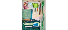 Study 10, Acrylic and Pastel on Paper Drawing by Rebekah Andrade, 2024