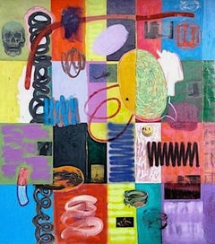5ª Columna. (1933-14), Pintura de Max Presneill 2025
