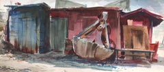 Howard Beach, aquarelle impressionniste d'Eve Nethercott