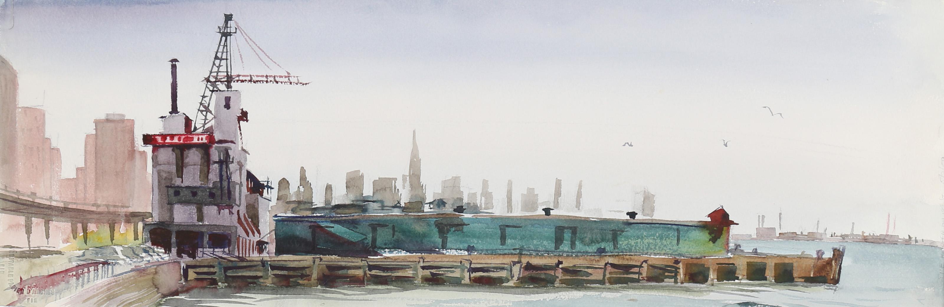 Aquarelle impressionniste d'Eve Nethercott
