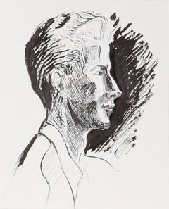 George Wagner, encre impressionniste par Eve Nethercott