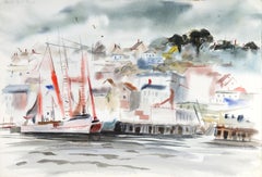 Aquarelle impressionniste d'Eve Nethercott de Gloucester