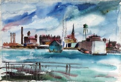 Aquarelle impressionniste d'Eve Nethercott