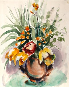 Fiori, acquerello impressionista di Eve Nethercott