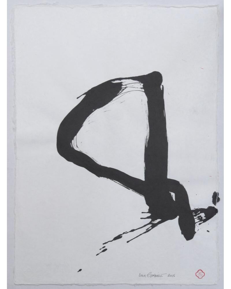 Lassoed Head - Art by Max Gimblett